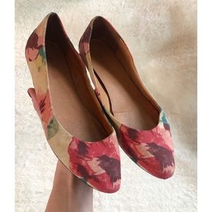 Floral madewell flats